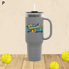 Picklegenes Graffiti Insulated Travel Mug