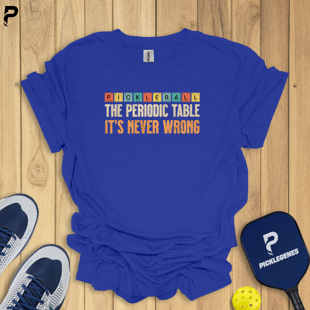 Pickleball The Periodic Table Its Never Wrong