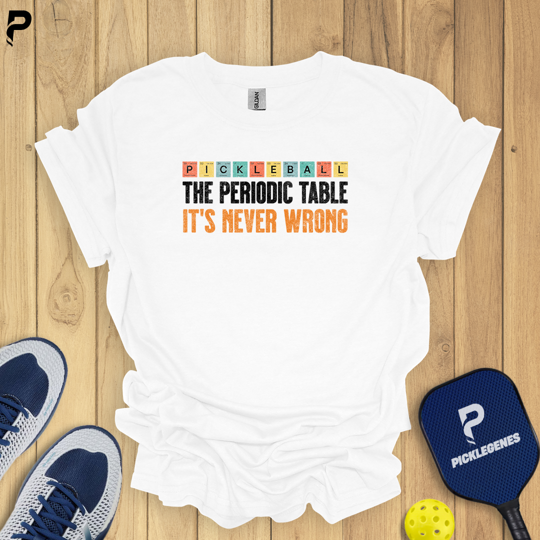 Pickleball The Periodic Table Its Never Wrong