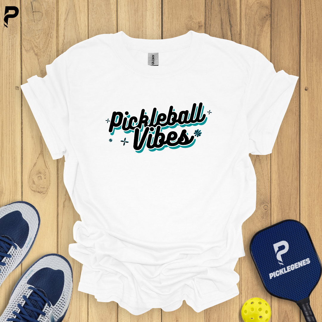 Pickleball Vibes Typo